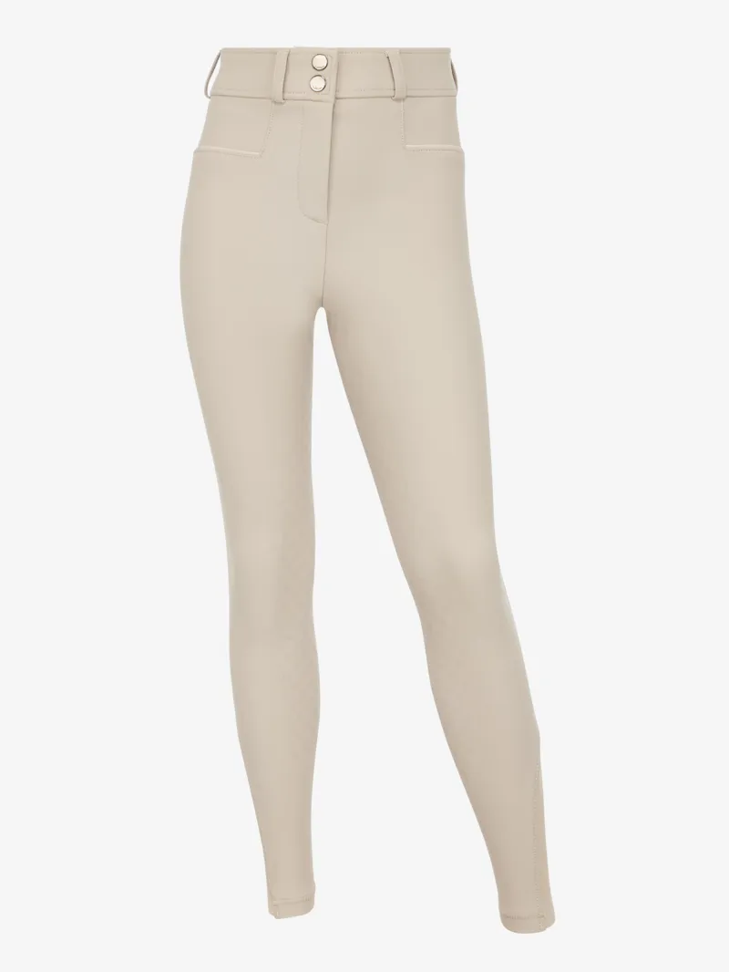 LeMieux Young Rider Izzy Knee Grip Breeches Almond-2